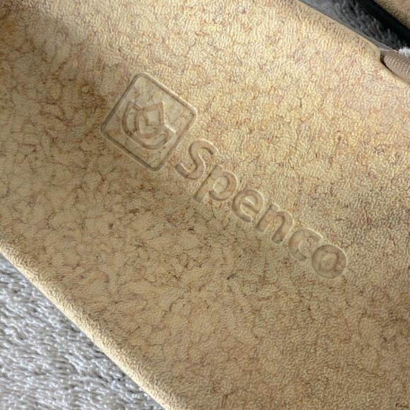 Spenco Yumi Plus Straw Java Cork Flip Flops 10 - Picture 8 of 14